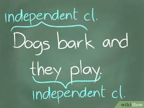 Определите различные типы предложений Шаг 3 Пункт 2