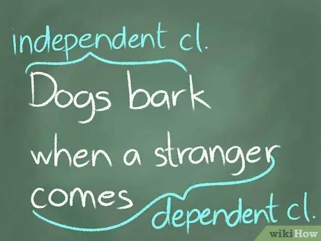 Определите различные типы предложений Шаг 3 Пункт 3