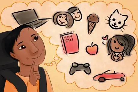 Парень в инвалидном кресле думает о любимых вещах