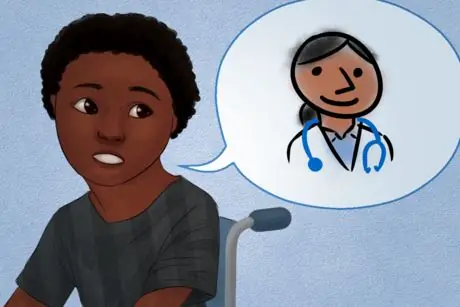 Мальчик говорит о докторе