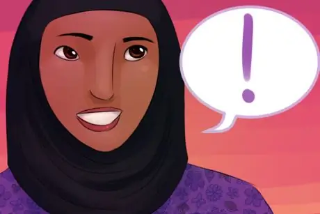 У женщины в хиджабе есть идея