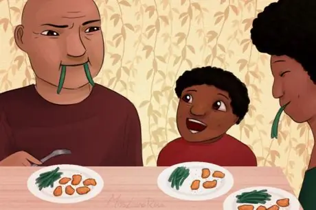 Глупая Семья Едят Обед