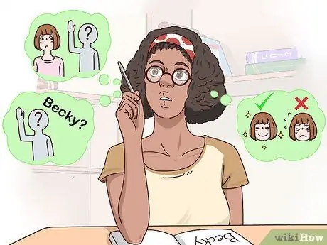 Назовите своего вымышленного персонажа Шаг 5