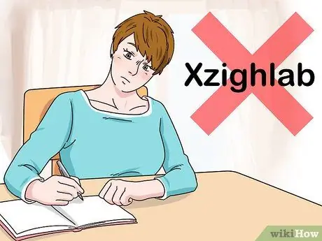 Назовите своего вымышленного персонажа Шаг 8