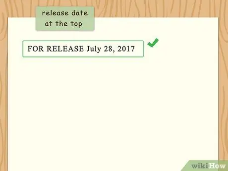 Напишите пресс-релиз в стиле Ассошиэйтед Пресс Шаг 10
