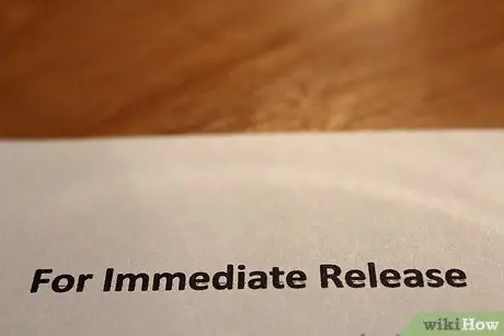 Форматирование фотографии Пресс-релиз Шаг 3