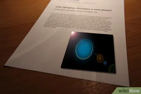 Форматирование фотографии Пресс-релиз Шаг 9