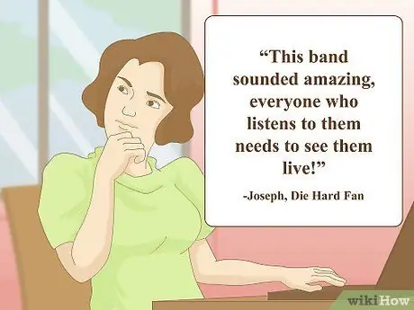 Используйте цитаты в пресс-релизе Шаг 2