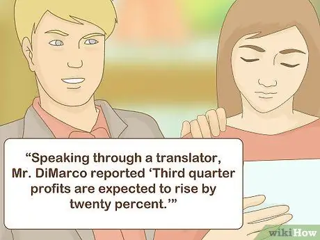 Используйте цитаты в пресс-релизе Шаг 5