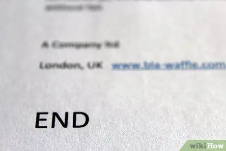 Форматирование пресс-релиза для Associated Press Шаг 7