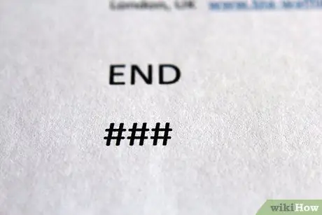 Форматирование пресс-релиза для Associated Press Шаг 8