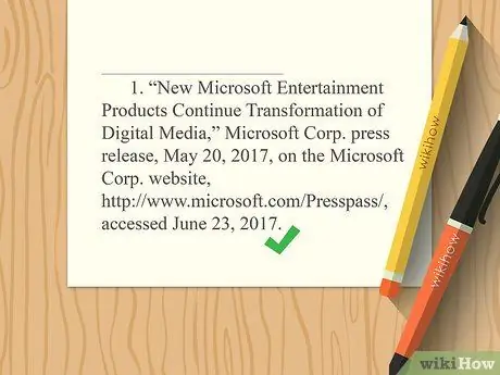 Цитируйте пресс-релиз Шаг 16