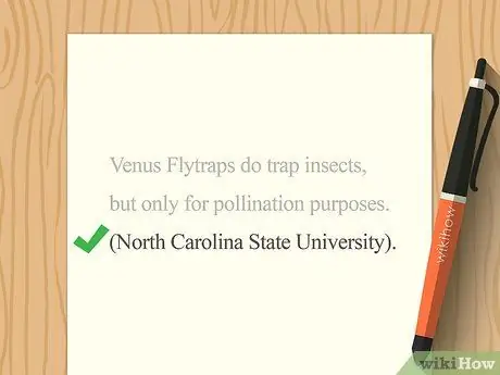 Цитируйте пресс-релиз Шаг 5