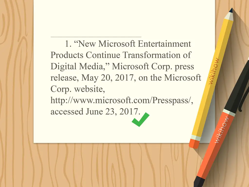 3 способа цитировать пресс-релиз