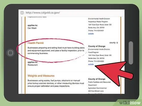 Получите бизнес-лицензию в Калифорнии Шаг 7