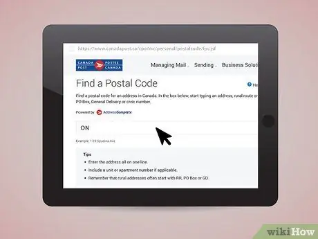 Адресные конверты в Канаду Шаг 11