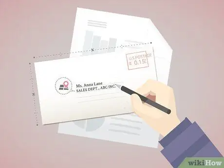 Адресные конверты в Канаду Шаг 9