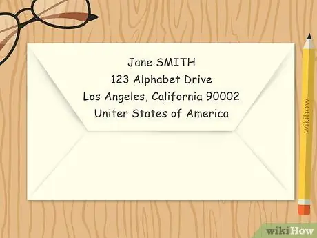 Адресное письмо во Францию Шаг 5