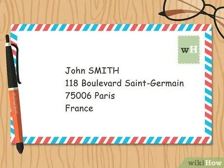 Адресное письмо во Францию Шаг 6