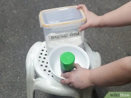 Сделать снег из пищевой соды Шаг 13