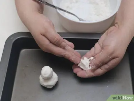 Сделать снег из пищевой соды Шаг 8