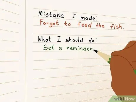 Избегайте повторения одних и тех же ошибок снова и снова Шаг 2