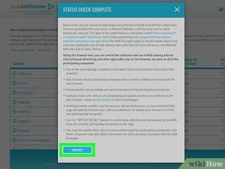 Избавьтесь от AdChoices Шаг 9