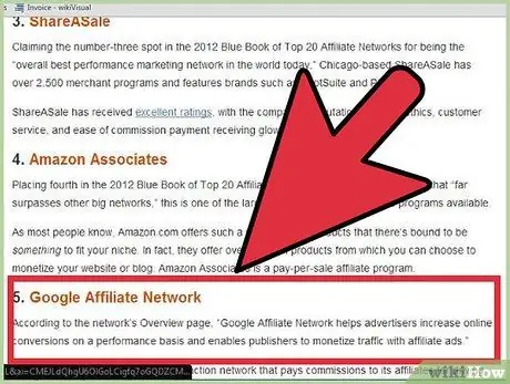 Получайте деньги за рекламу на своем веб-сайте Шаг 2