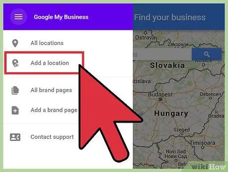 Получите бесплатное объявление о компании в Google Local Шаг 2