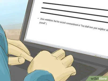 Цитируйте Библию в стиле MLA Шаг 1