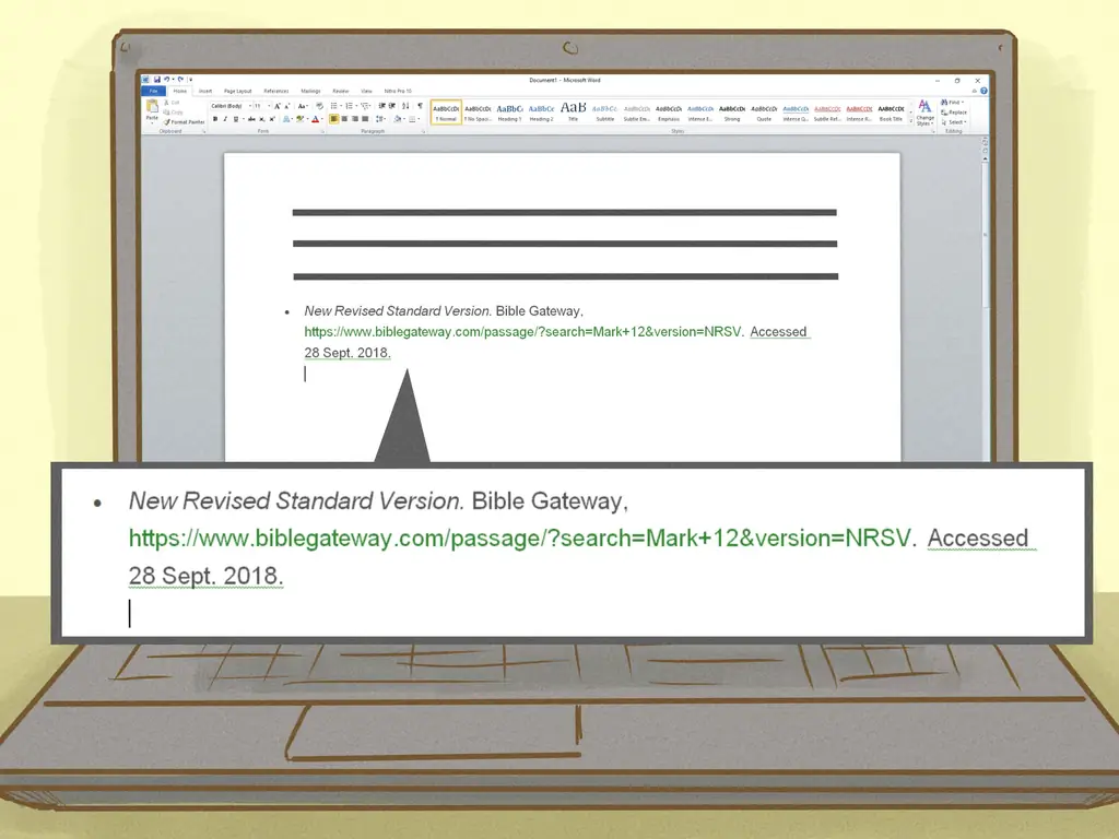 3 способа цитировать Библию в стиле MLA