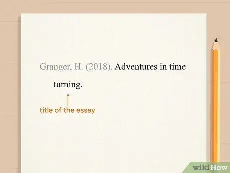 Процитируйте эссе Шаг 9