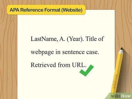 Добавление веб-сайта в библиографию Шаг 5