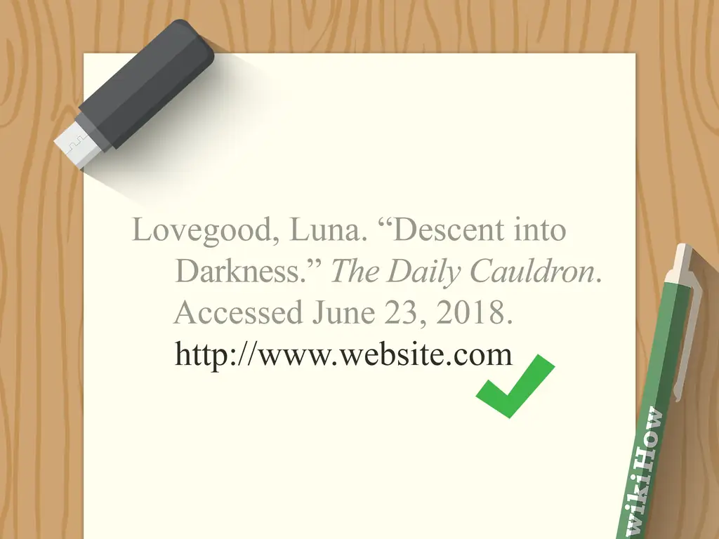 3 способа добавить веб-сайт в библиографию