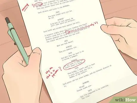 Аннотирование сценария Шаг 4