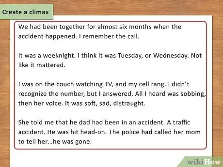 Напишите драматический монолог, шаг 11