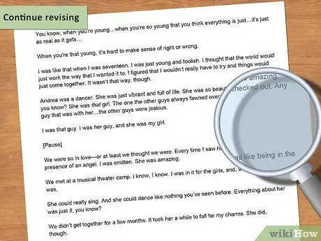 Напишите драматический монолог, шаг 16