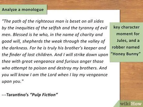 Напишите драматический монолог, шаг 5