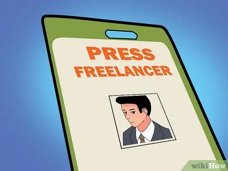 Получите пропуск для прессы Шаг 9