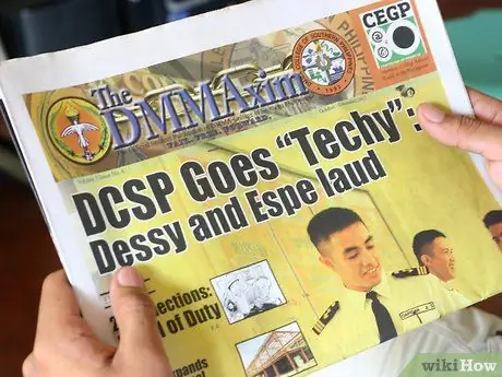 Будьте молодым журналистом Шаг 2