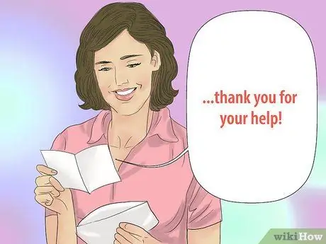 Отформатируйте письмо с просьбой о пожертвовании Шаг 16