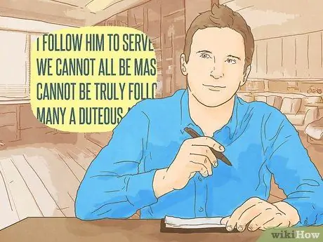 Выучить наизусть шекспировский монолог Шаг 7