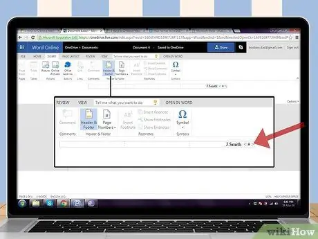 Создание заголовка в формате MLA Шаг 12