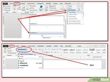 Создание заголовка в формате MLA Шаг 8