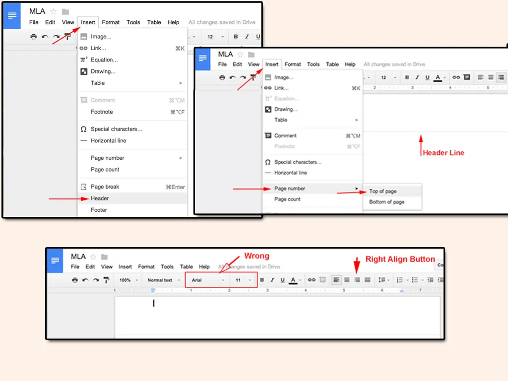 3 способа создания заголовка в формате MLA