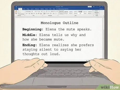 Напишите монолог к спектаклю. Шаг 4