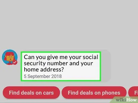 Избегайте мошенничества на Letgo на Android Шаг 3 Избегайте мошенничества на Letgo на Android Шаг 3