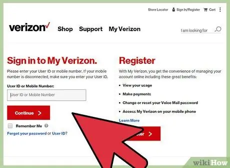 Отмена Verizon Auto Pay Step 2
