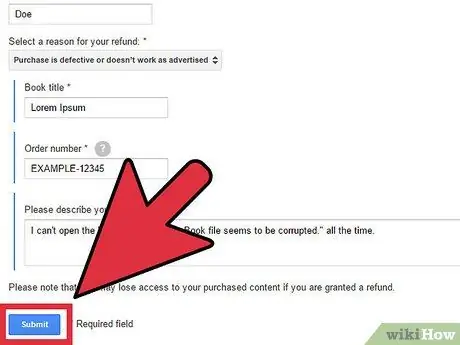 Получите возврат от Google Play Шаг 11