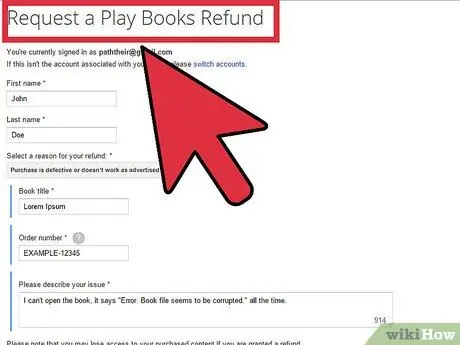 Получите возврат от Google Play Шаг 7